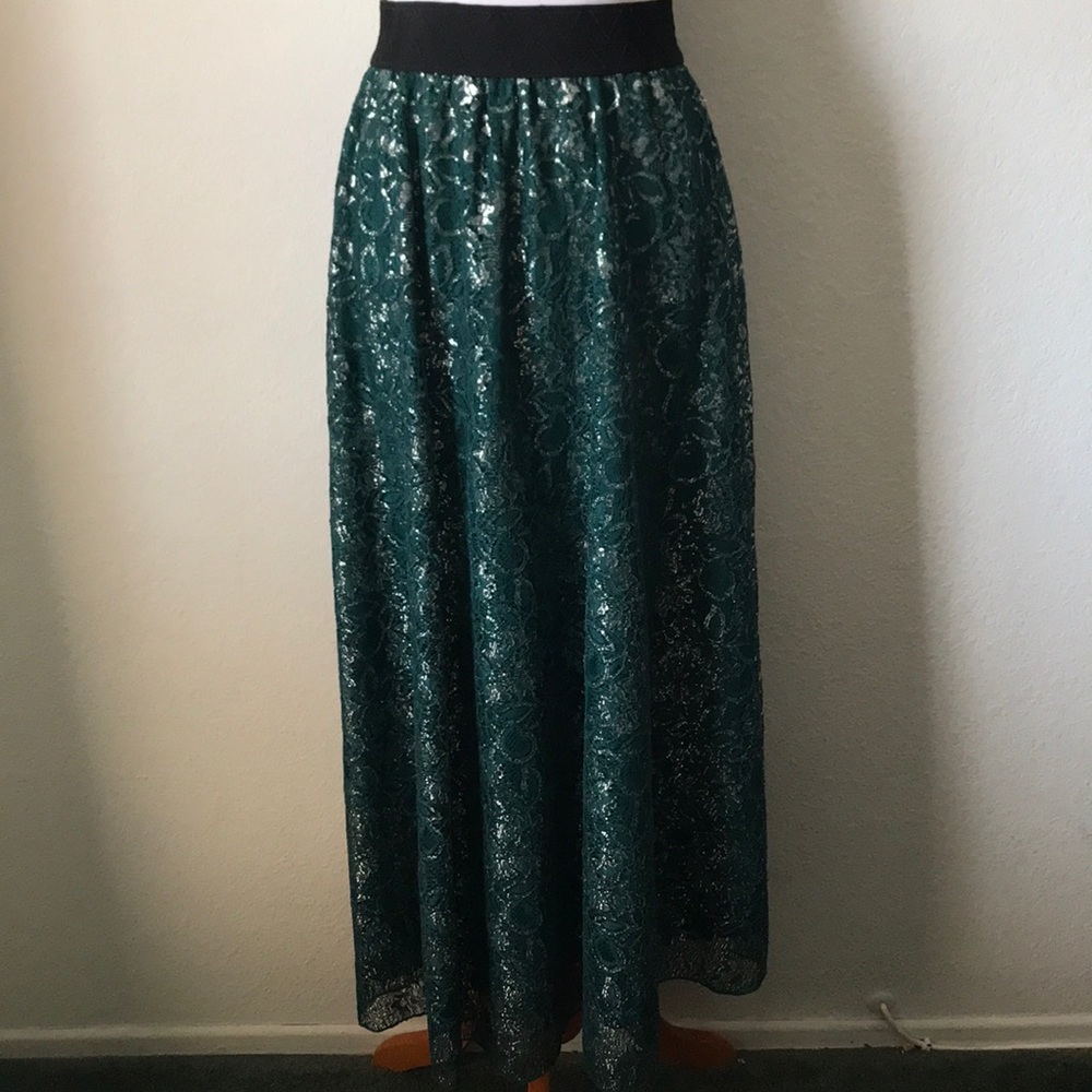 Lace, elegant Maxi Skirt.